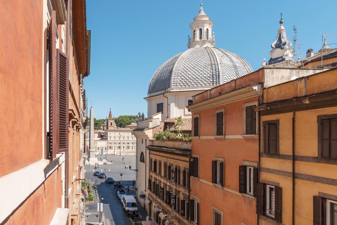 Piazza Del Popolo Apartment With View Róma Kültér fotó